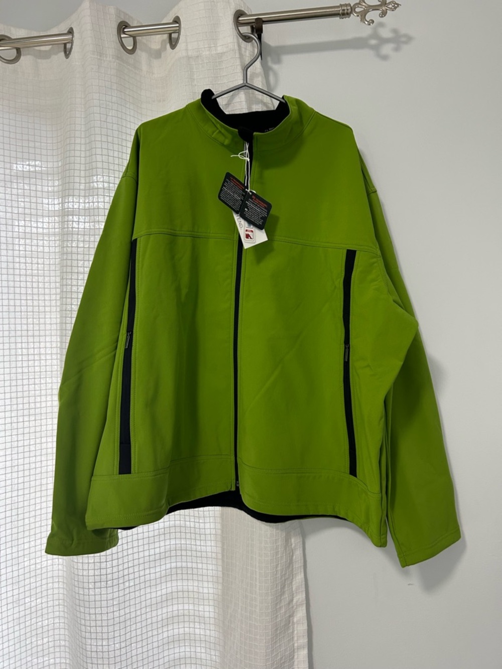 NWT Men's Green Full-Zip Jacket